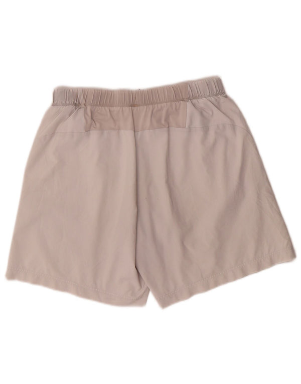 Asics Short de Sport Homme Blanc Moyen Polyester