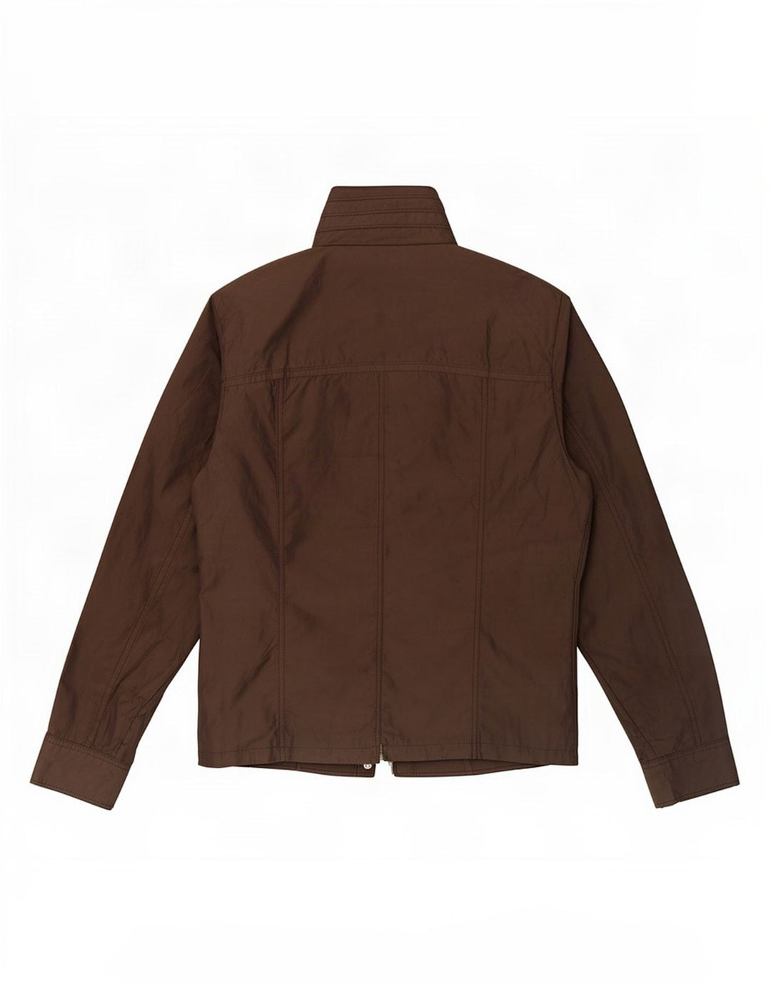 Zara Veste utilitaire pour homme UK 40 Large Marron Polyester