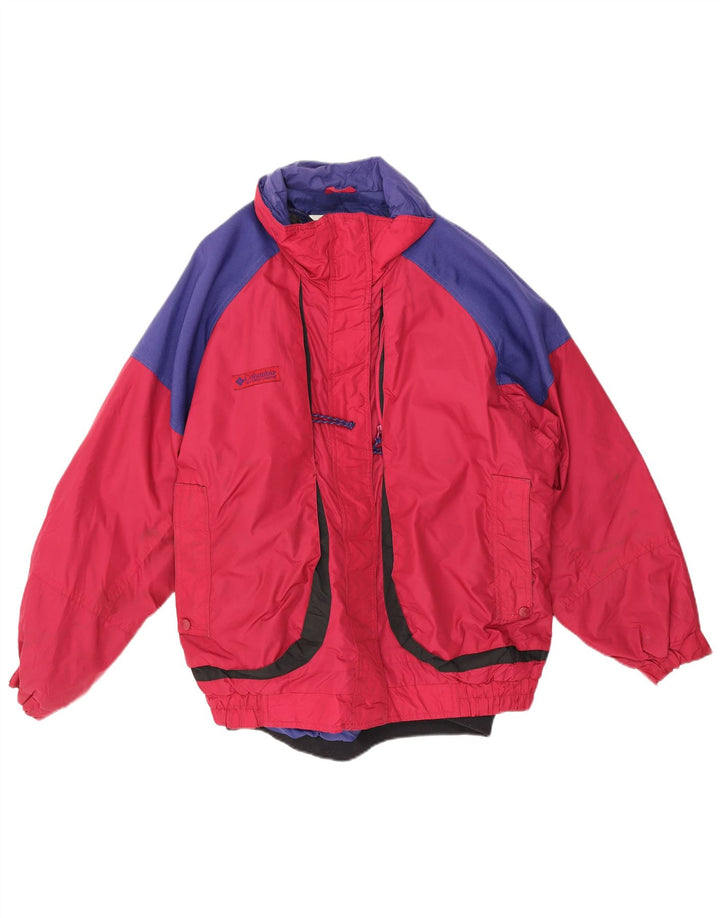 Columbia Veste de Ski Homme XL Rouge Colourblock