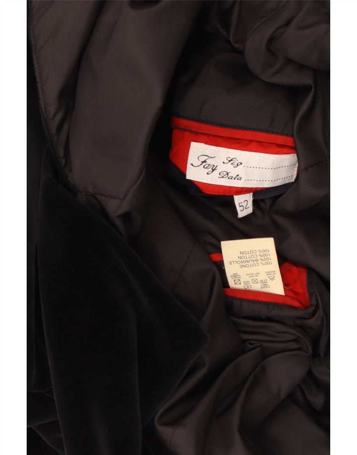 FAY Veste Blazer 3 Boutons Homme IT 52 XL Noir Coton