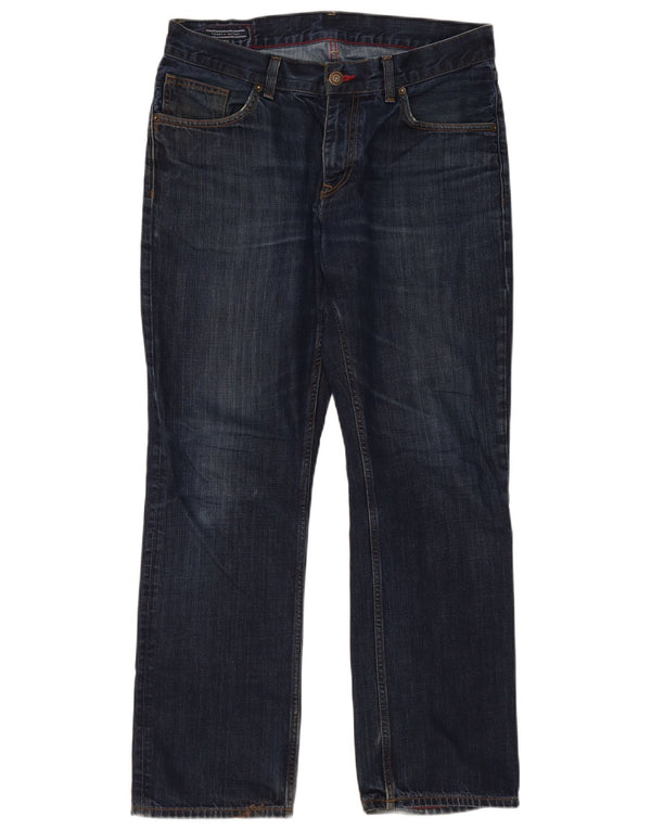 Tommy Hilfiger Jean droit homme W34 L30 bleu marine coton