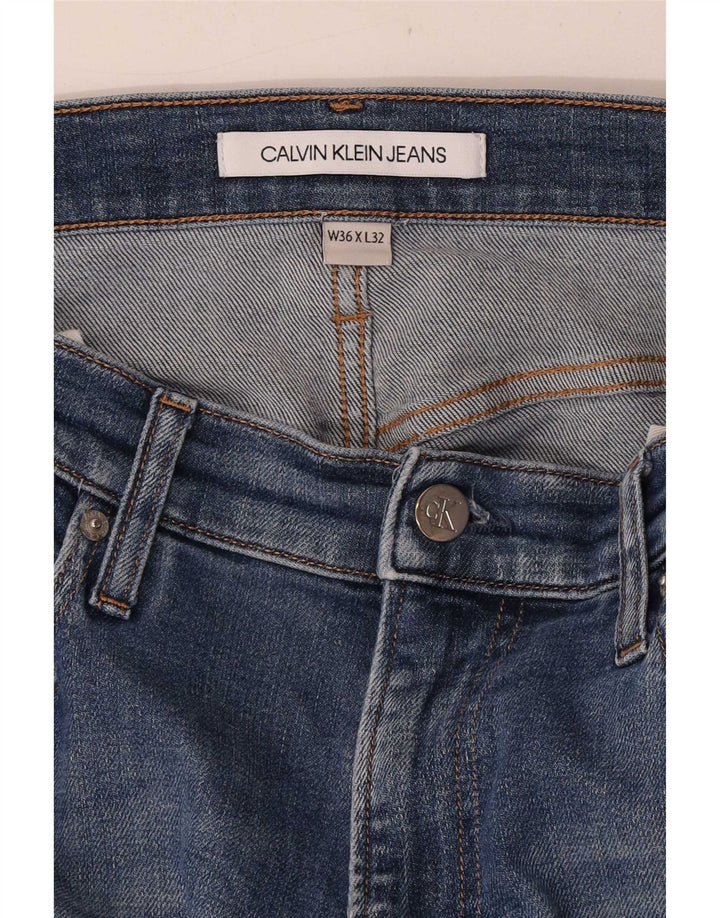 Calvin Klein Jean Slim Homme W36 L32 Bleu