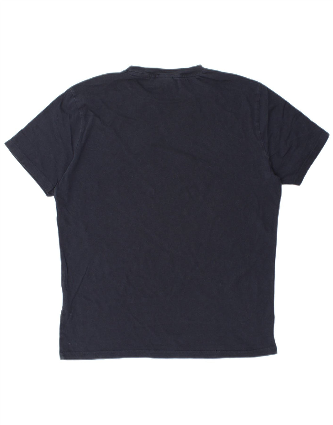 CHAMPION T-Shirt Graphique Homme Bleu Marine Moyen Coton