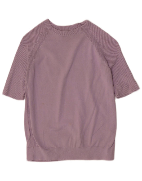 Marks & Spencer Pull col bateau pour femme UK 10 Small Violet