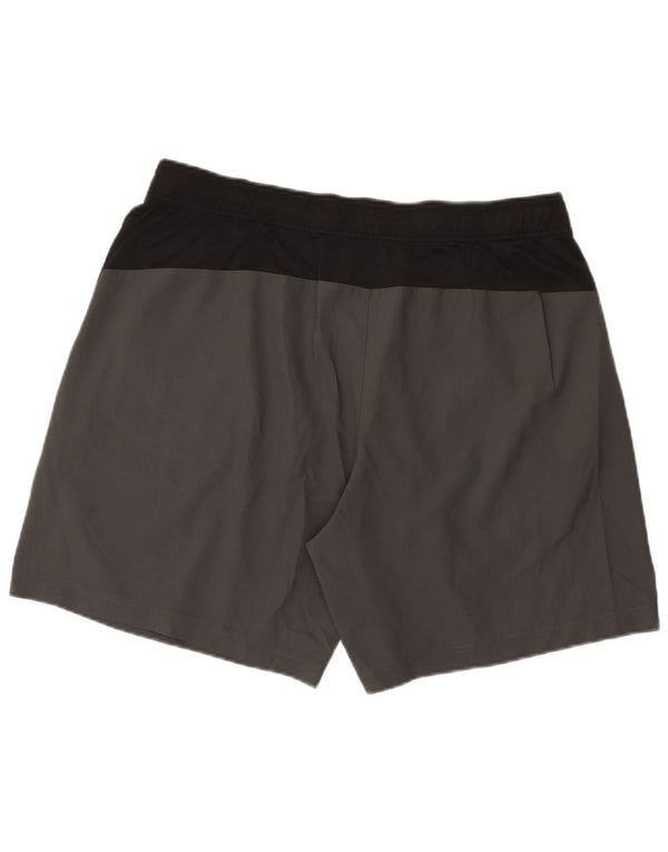 The North Face Short de sport pour homme XL Gris Colorblock Polyester