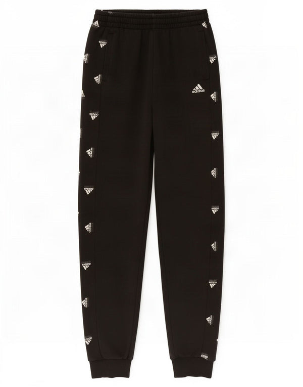 Adidas Pantalon de survêtement graphique pour garçon 13-14 ans Noir Coton