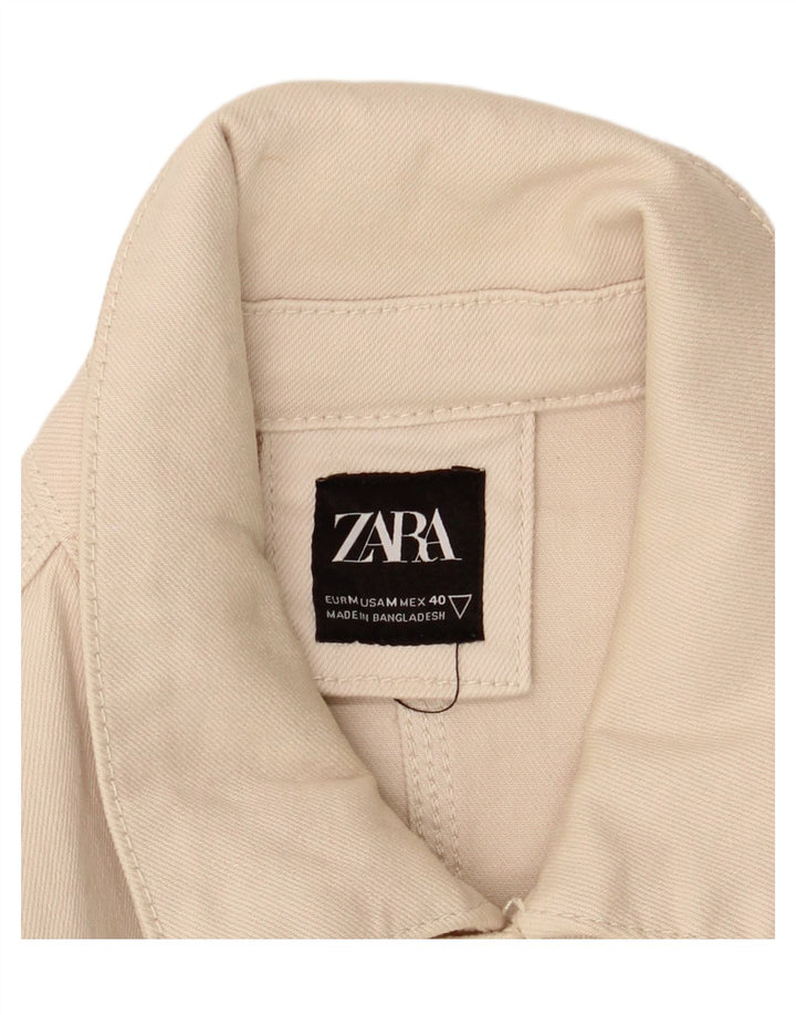 Zara Veste utilitaire pour homme UK 38 Coton beige moyen
