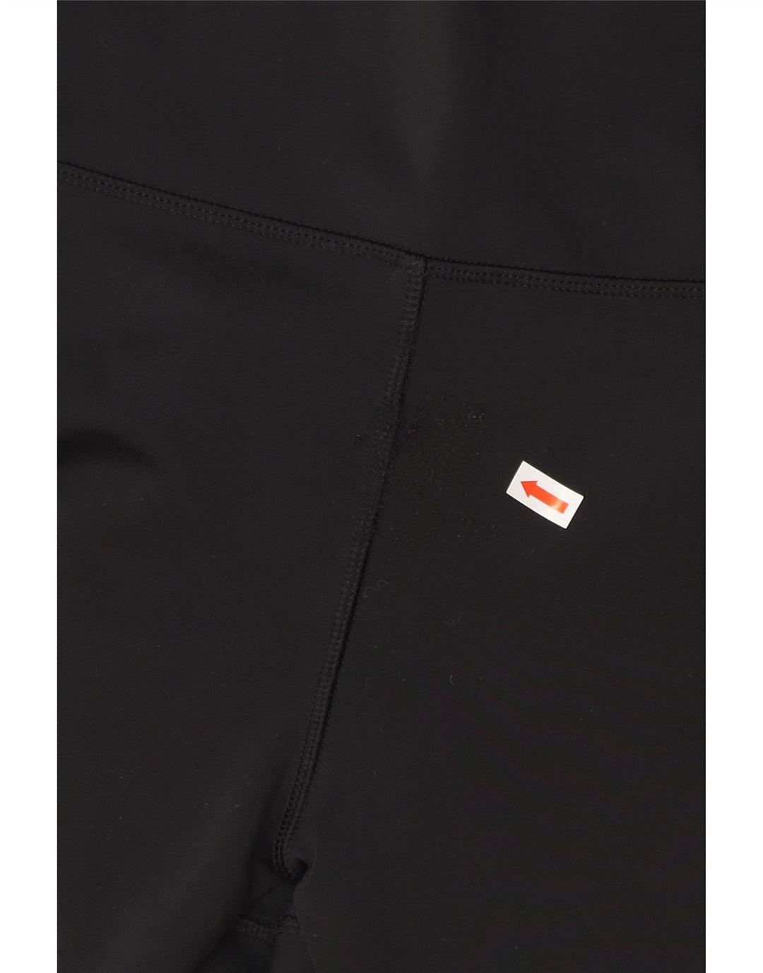 ADIDAS Femmes Climalite Leggings UK 12/14 Moyen Noir Polyester