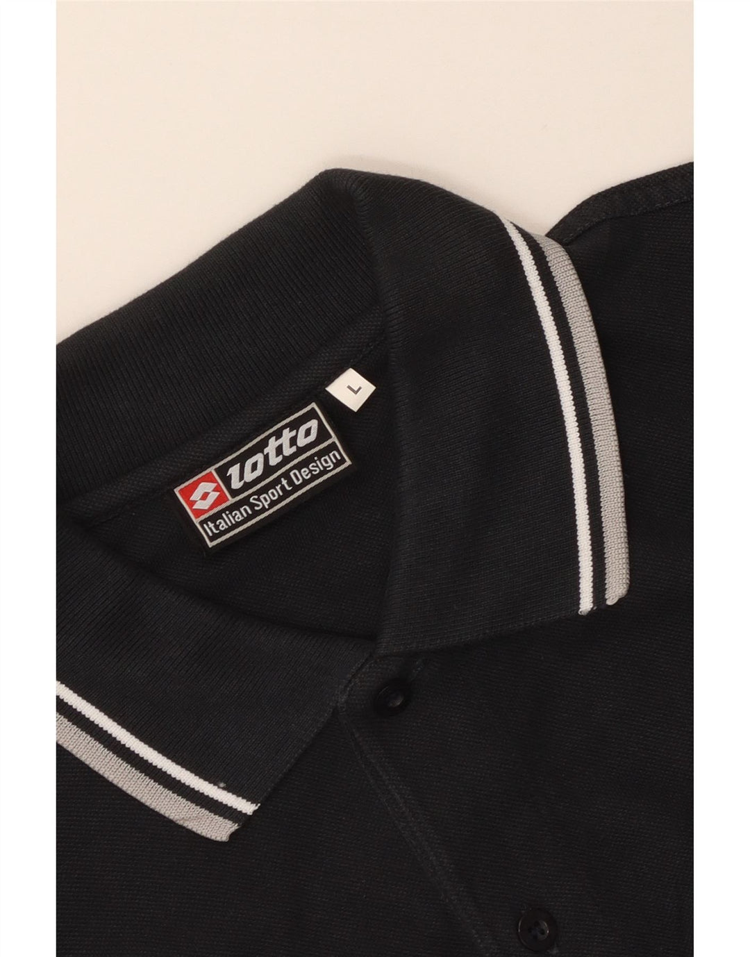 Lotto Polo Homme Grand Noir