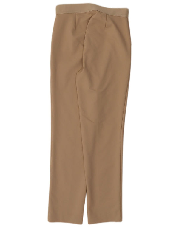 Marks & Spencer Pantalon décontracté fuselé pour femme UK 8 Small W28 L27 Beige