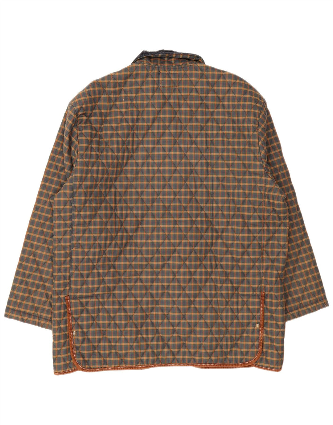 Derby Saddlery Veste matelassée pour homme UK 42 XL Multicolore à carreaux Polyester