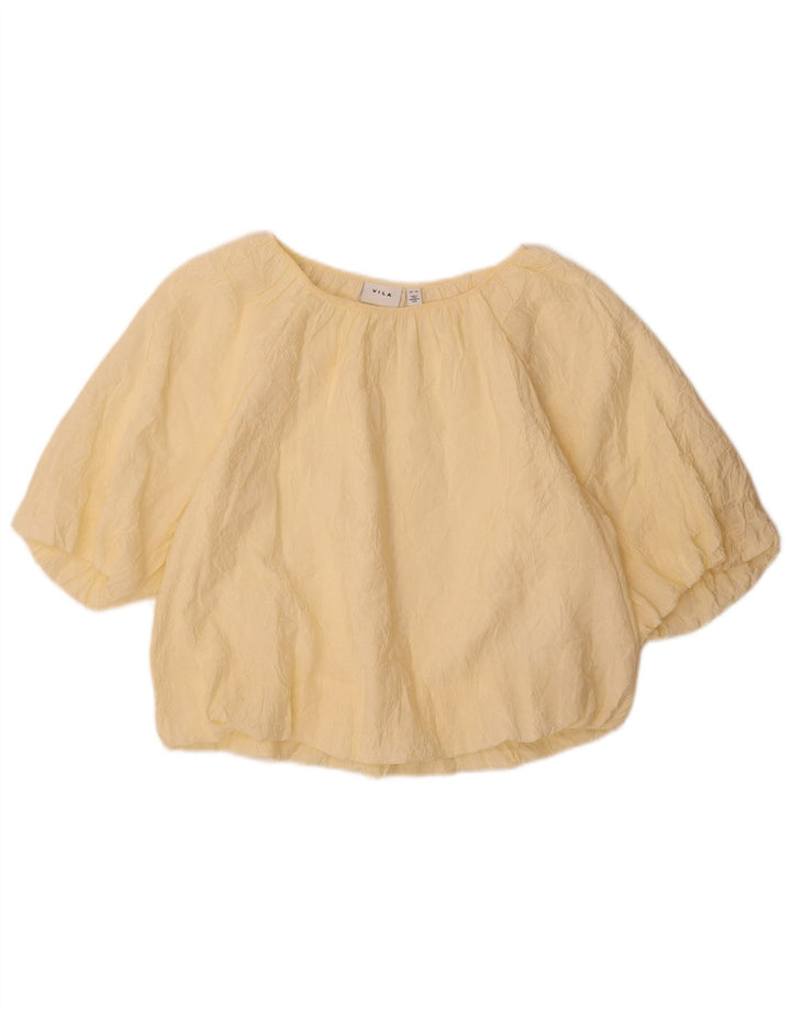 Vila Chemisier Oversize Femme EU 38 Viscose Jaune Moyen