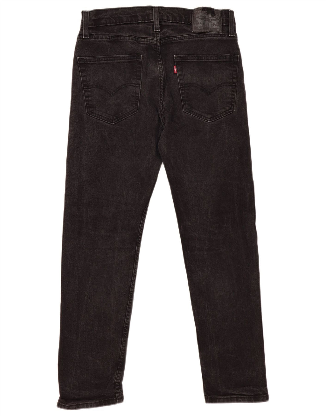 Levi's Jean Droit 502 Homme W31 L29 Gris Coton