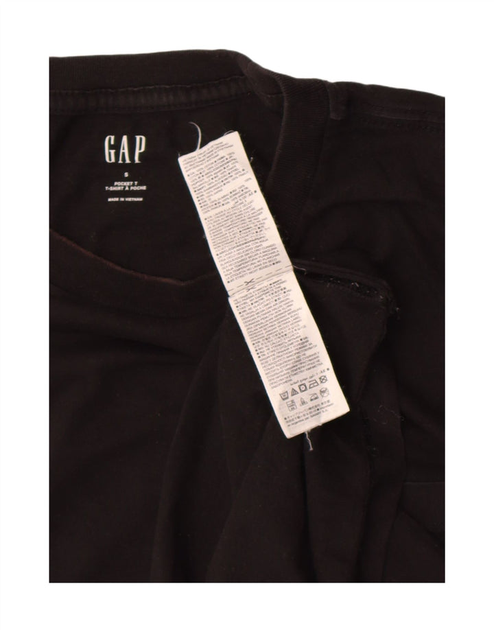 Gap T-Shirt Homme Haut Petit Coton Noir