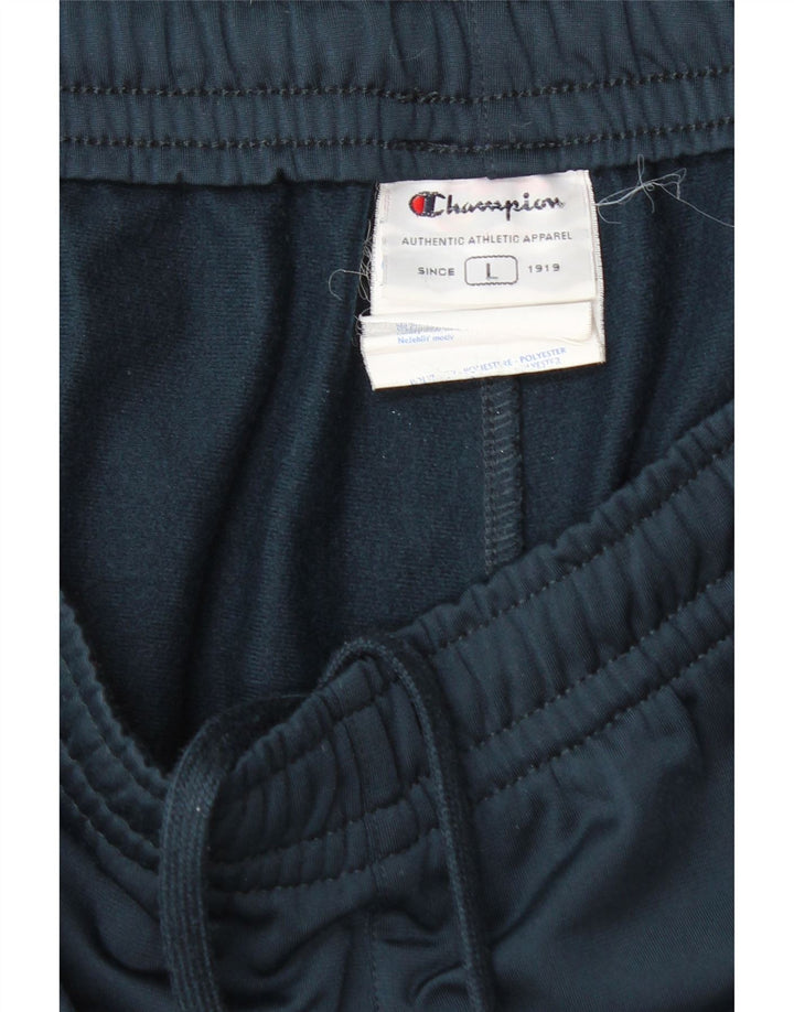 Champion Pantalon De Survêtement Homme Large Bleu Marine Polyester