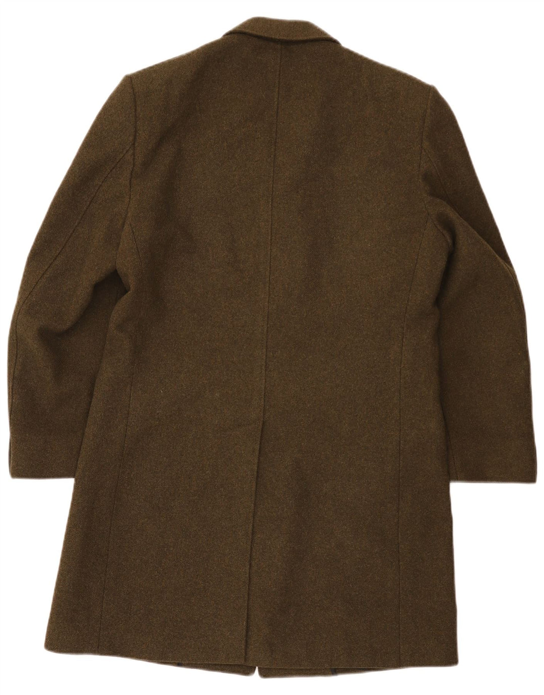 vintage Homme Pardessus IT 46 Petit Kaki