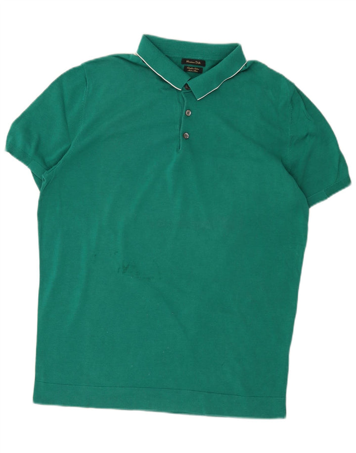 Massimo Dutti Polo Homme Grand Vert