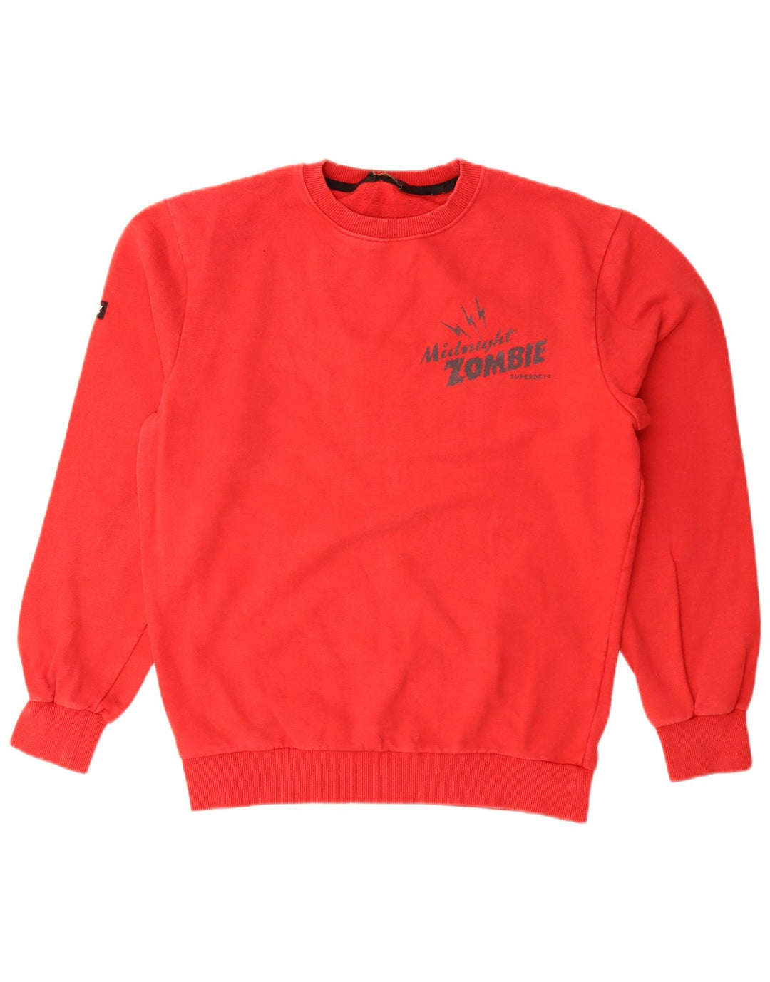 Superdry Sweat-Shirt Graphique Homme Rouge Moyen