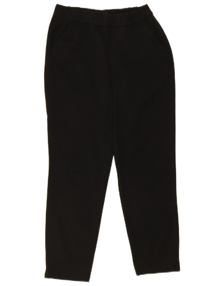 Zara Pantalon court slim pour femme Petit W26 L24 Noir