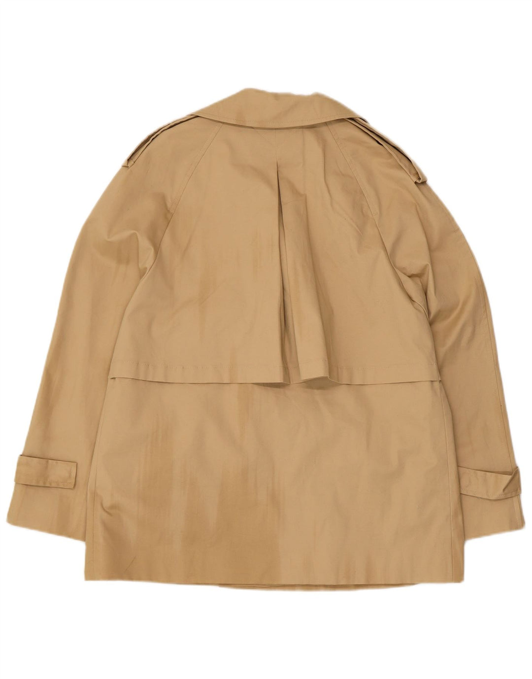 Marks & Spencer Trench-coat pour homme UK 10 Petit coton beige