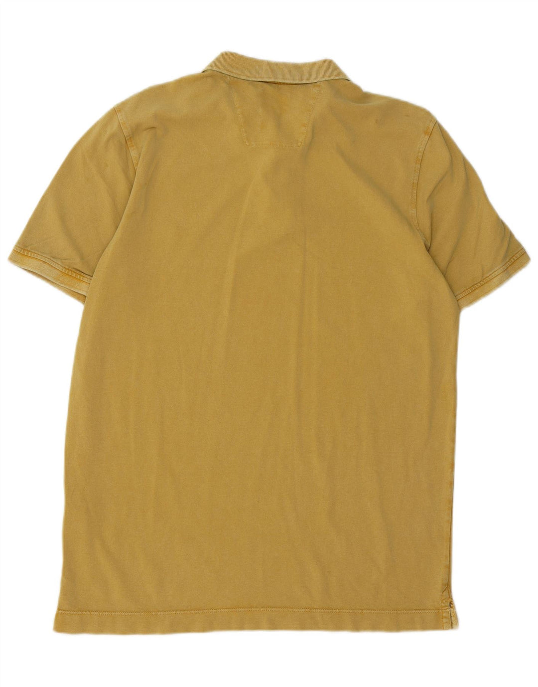 Camel Active Polo teint brut pour homme en coton jaune grand