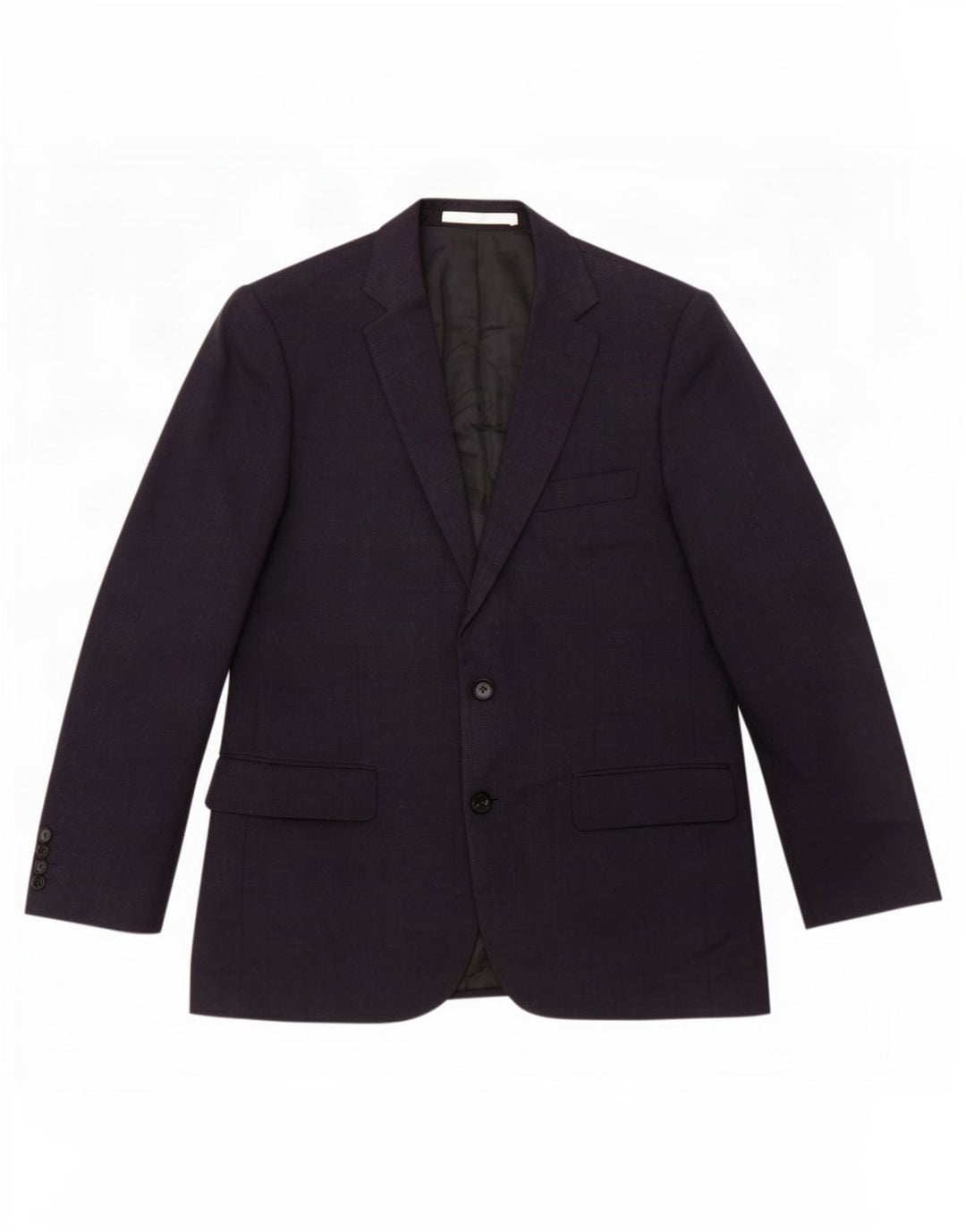 Marks & Spencer Veste blazer à 2 boutons pour homme UK 40 en laine bleu marine moyen