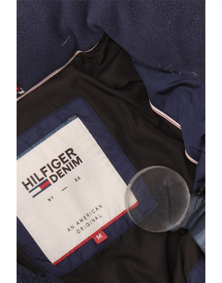 Tommy Hilfiger Veste matelassée pour hommes UK 38 Medium Navy Blue Nylon