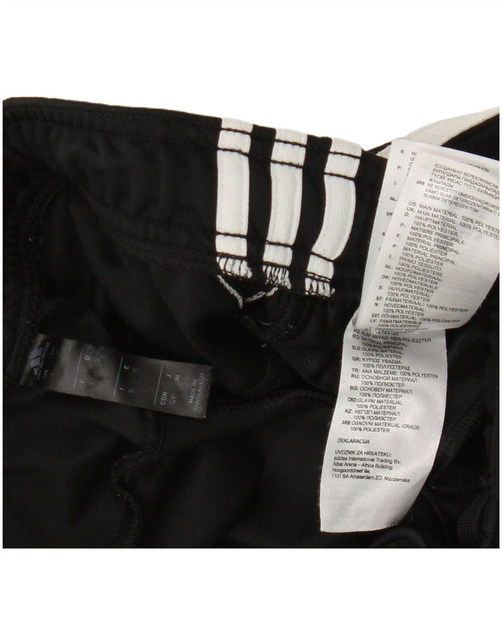 Adidas Pantalon de survêtement pour femme Joggers UK 10 Petit Noir Polyester