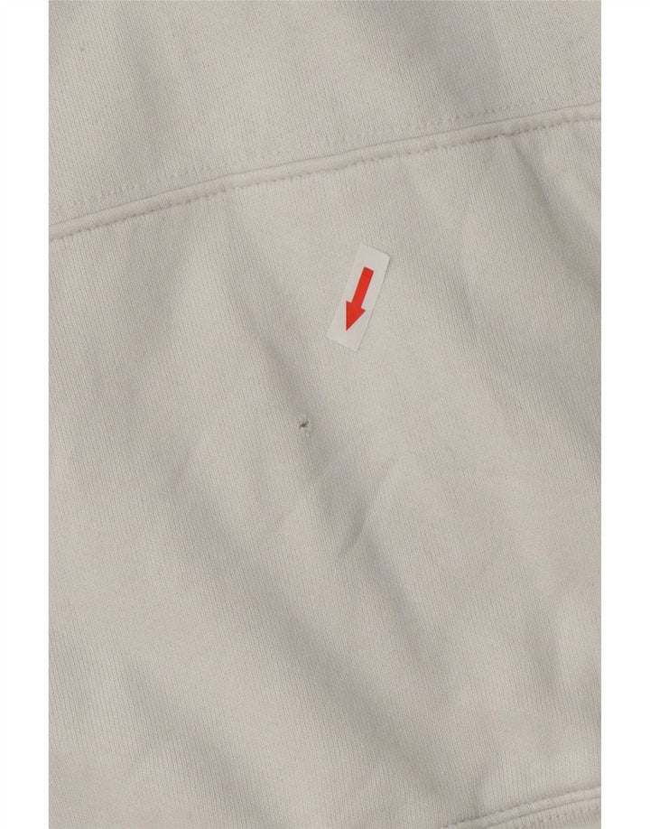 Levi's Pull à Capuche Graphique Homme Blanc Coton Large
