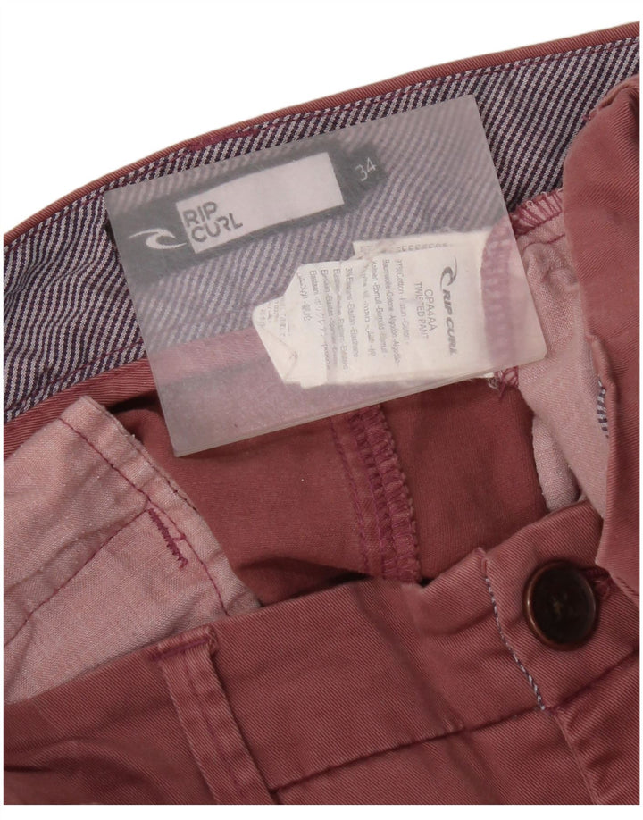 Rip Curl Pantalon Chino Slim Homme W34 L30 Coton Marron