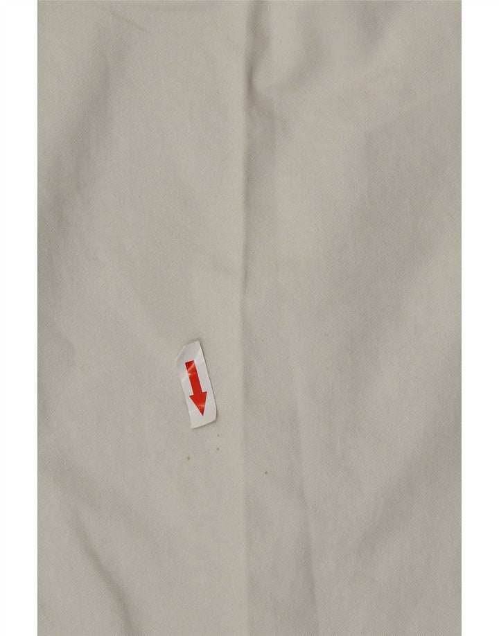Marks & Spencer Pantalon Chino Coupe Regular Homme W34 L29 Coton Blanc