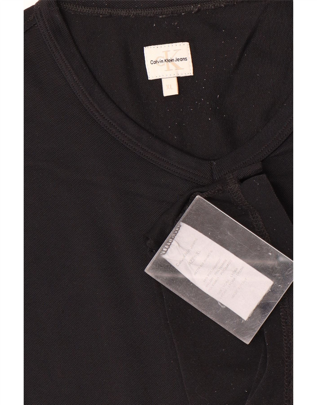 Calvin Klein Jeans T-Shirt Homme Top XL Noir Polyamide