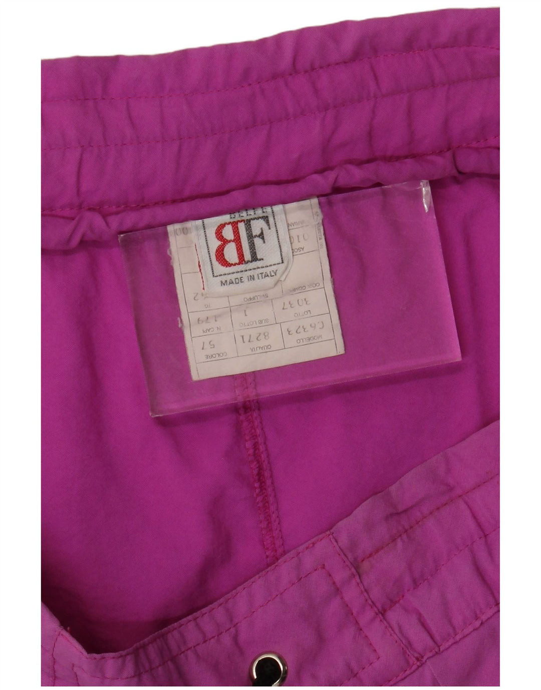 Belfe & Belfe Short de Bain Graphique Femme IT 42 Nylon Rose Moyen