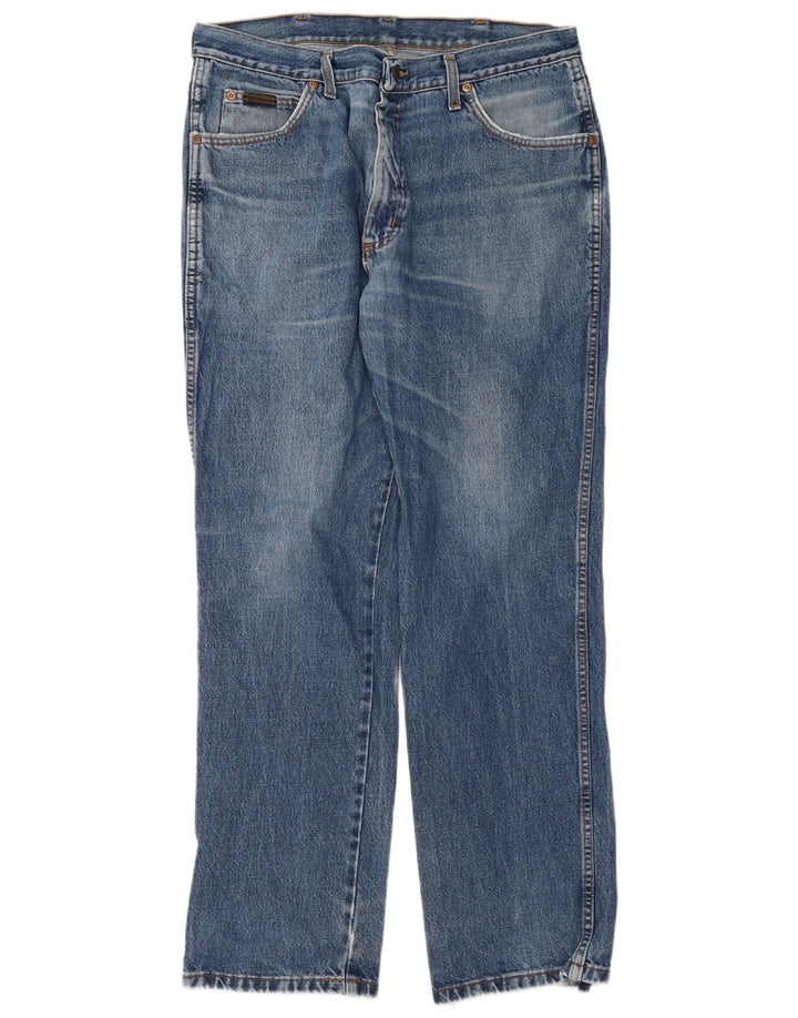 Wrangler Jean Droit Texas Homme W36 L32 Bleu Coton