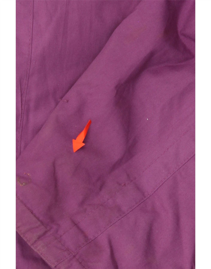 VINTAGE Veste utilitaire femme UK 20 2XL Violet