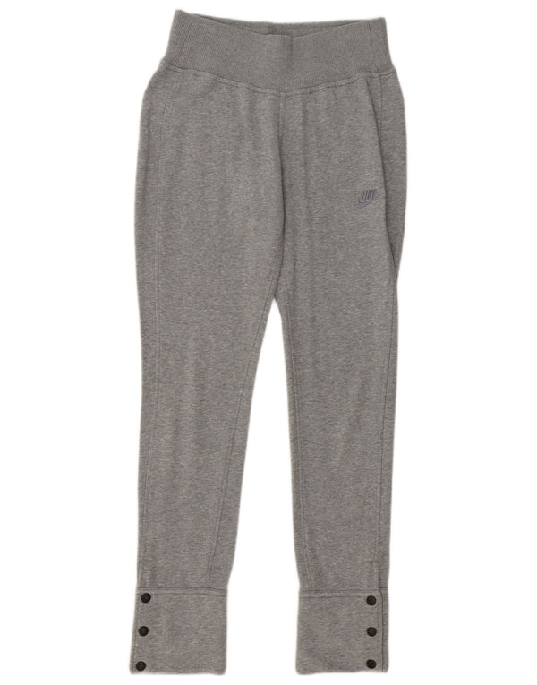 Nike Pantalon de survêtement pour femme en coton moucheté gris moyen UK 10/12