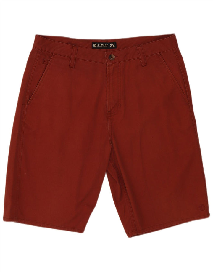 Element Short Chino Homme W32 Marron Moyen Polyester