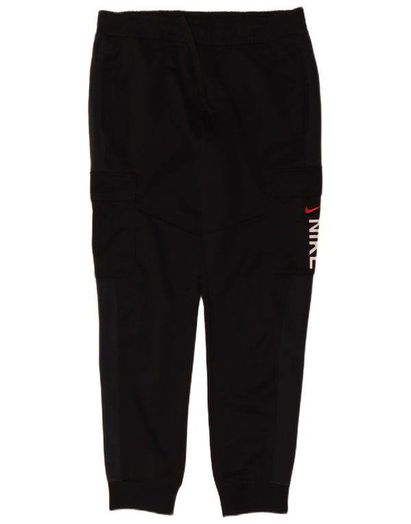 Nike Pantalon de survêtement cargo graphique pour homme en coton noir moyen