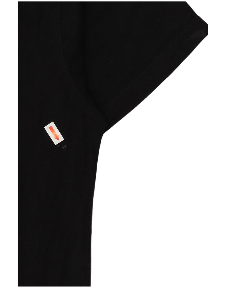 JOE BROWNS T-Shirt Graphique Homme UK 39/41 Coton Noir Moyen