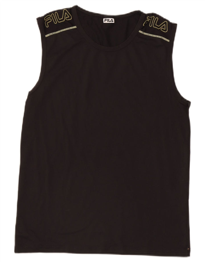 Fila Débardeur Graphic Homme Petit Noir Polyamide