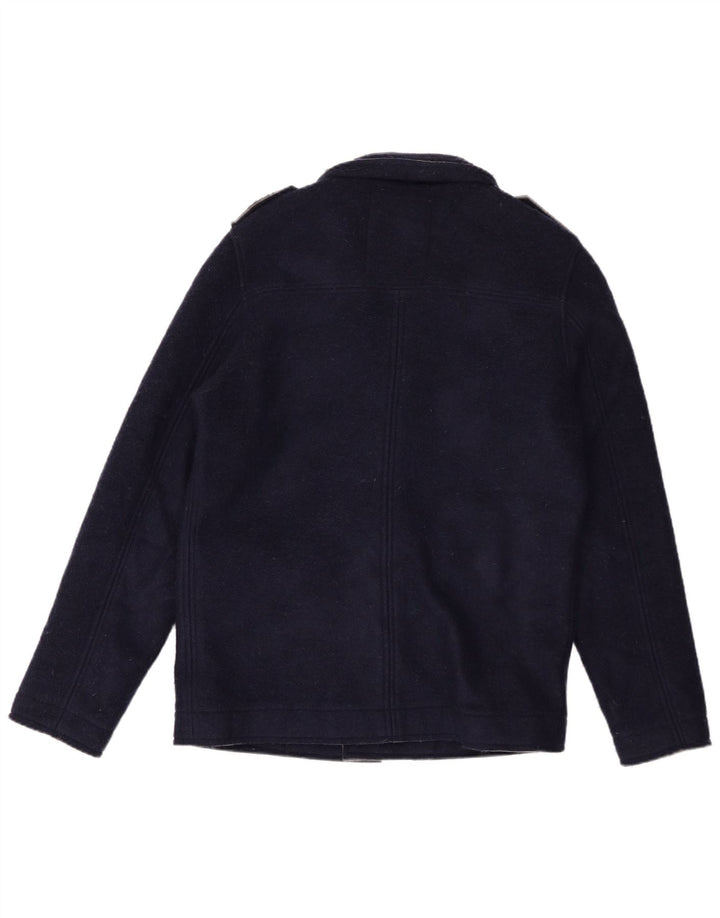 Rifle Veste Militaire Homme UK 40 Large Bleu Marine Polyester