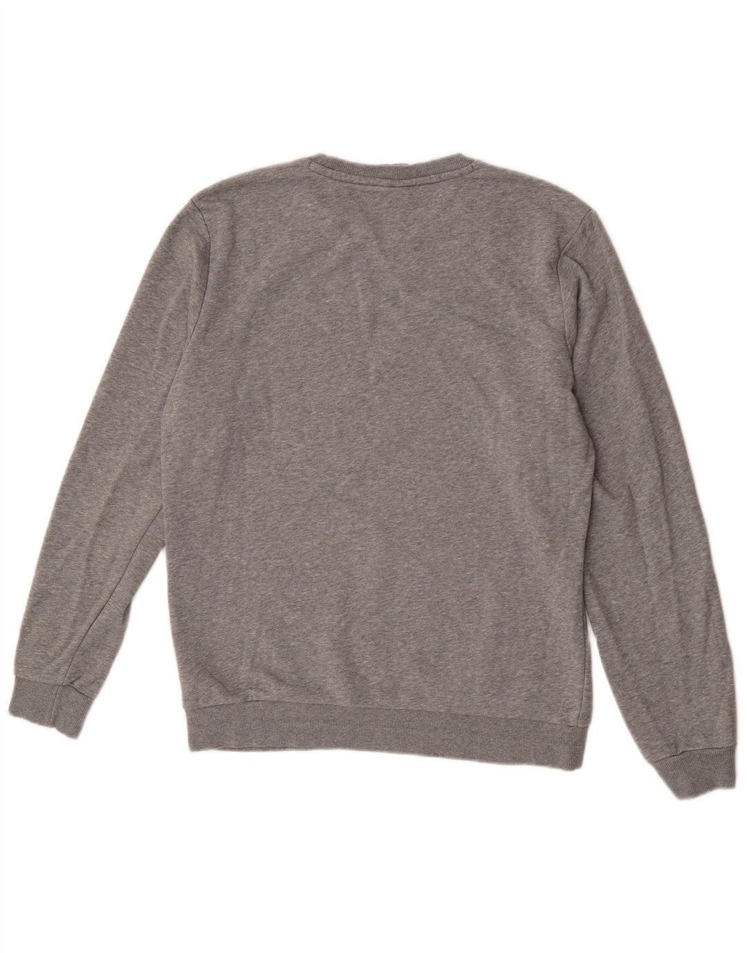 Puma Sweat-shirt graphique pour homme, grand, gris, coton