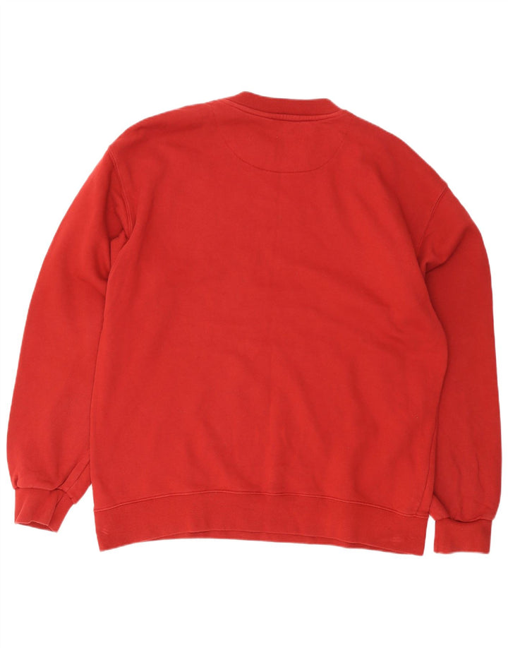 BEN SHERMAN Sweat-shirt pour homme en coton rouge 2XL