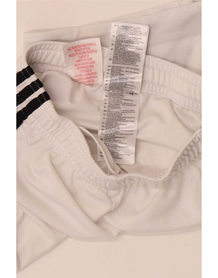 Adidas Short de Sport Juventus Garçon 7-8 Ans Blanc Polyester