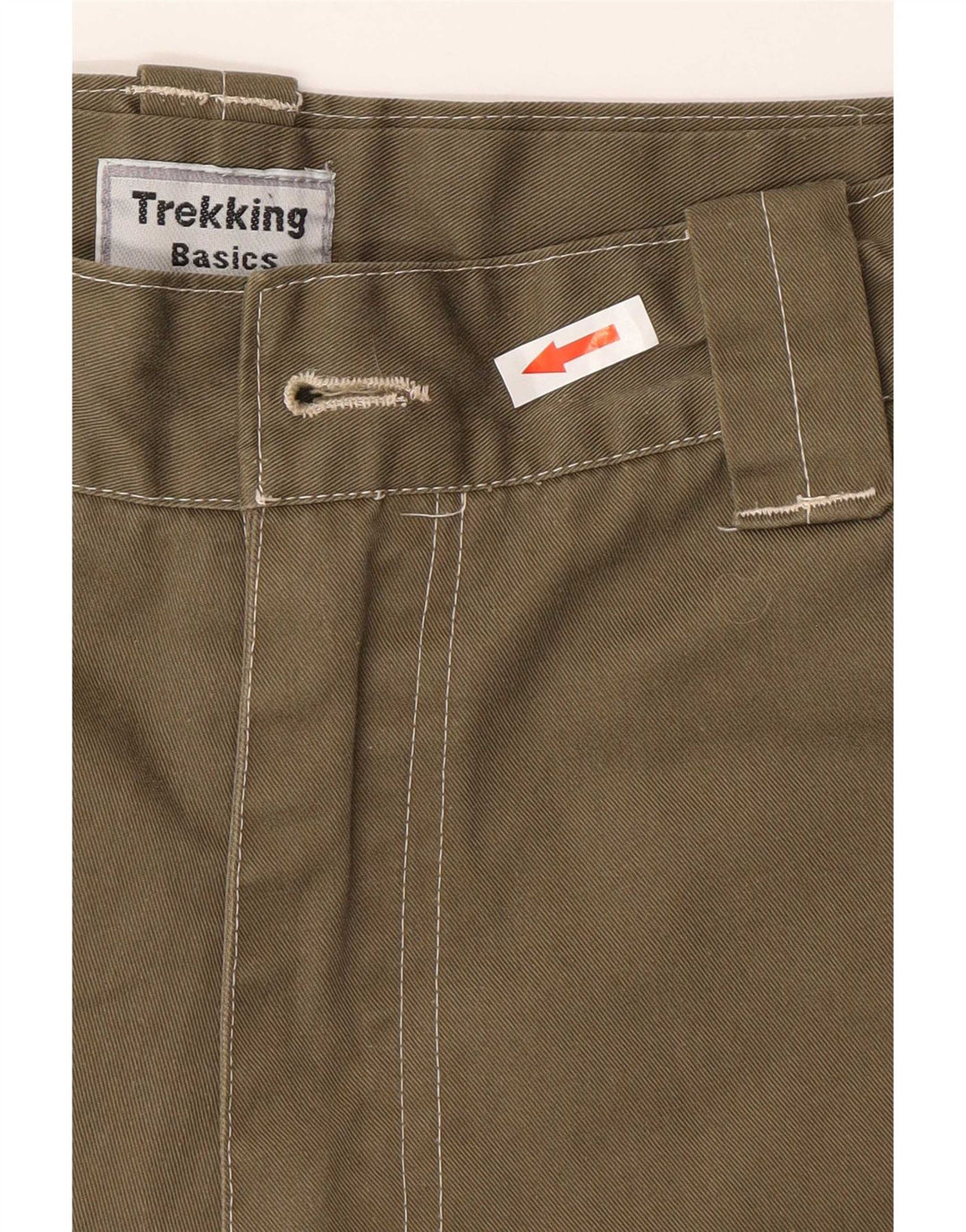 Basics Short Cargo Homme XL W38 Kaki Polyester