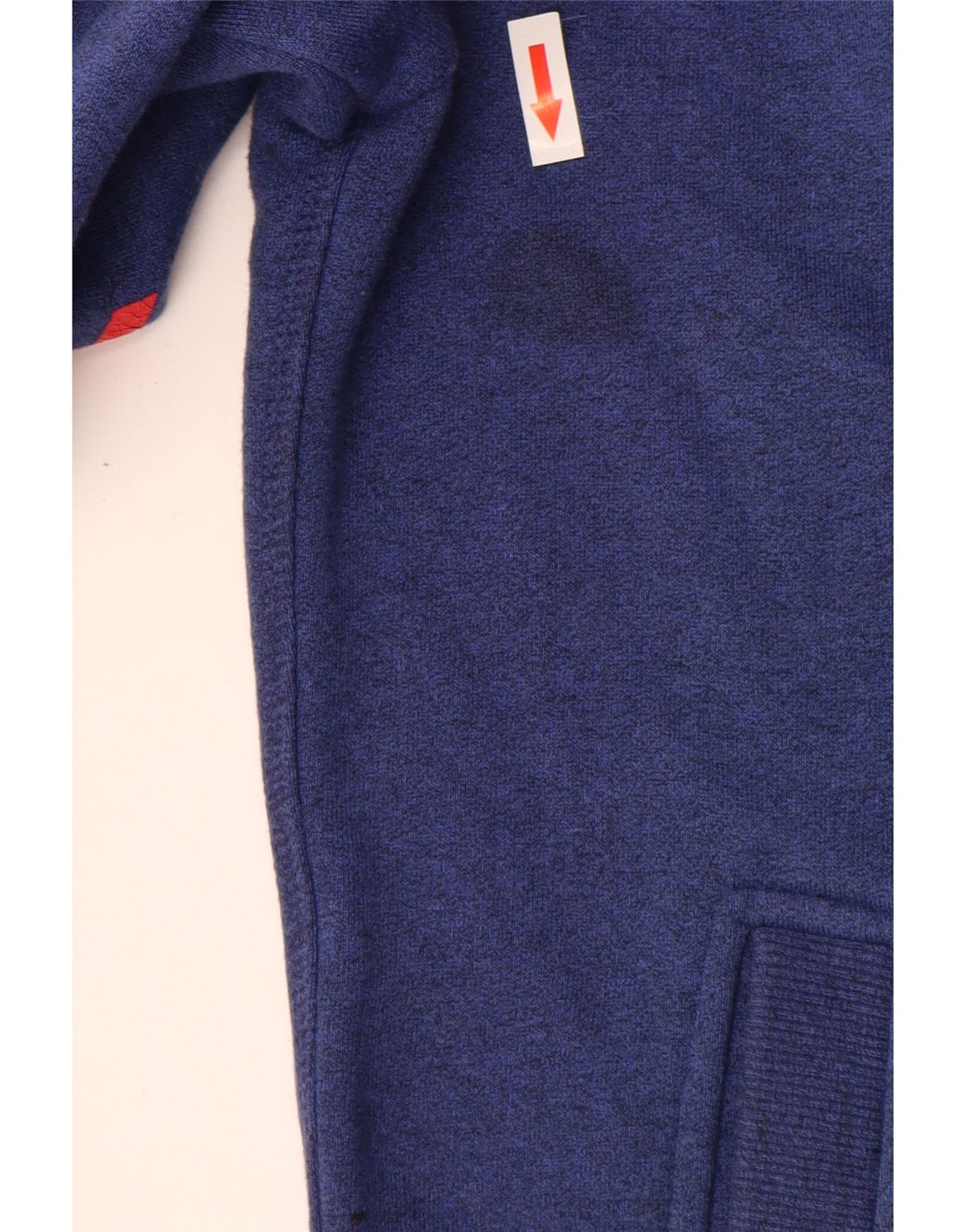 Superdry Veste de Survêtement Graphique Homme Bleu Marine Moyen Coton