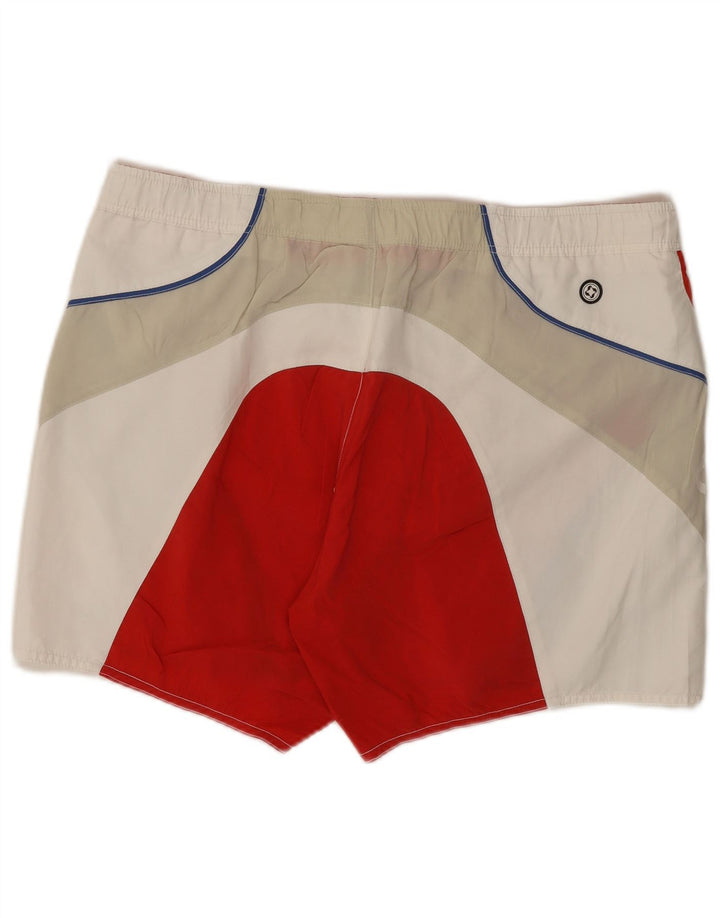 Colmar Short de Bain Graphique Homme IT 54 XL Rouge Colorblock Polyester