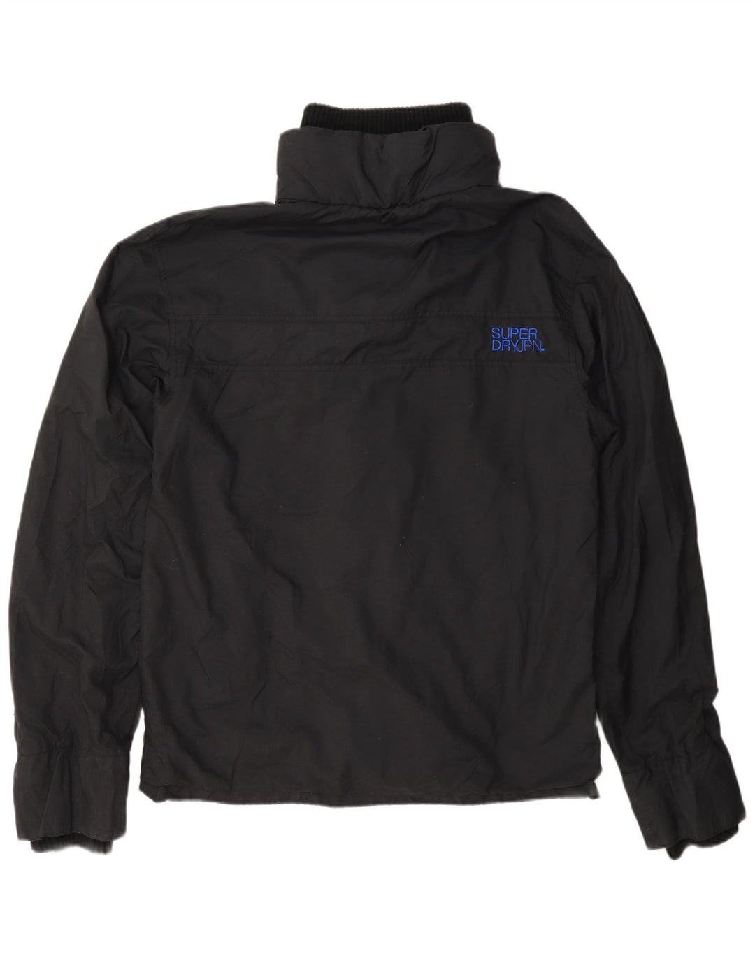 Superdry Veste de Pluie Femme UK 20 2XL Nylon Noir