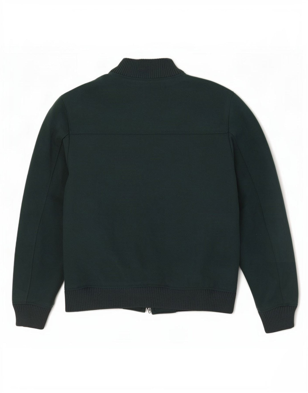 Zara Mens Bomber Jacket UK 40 Large Vert Polyester