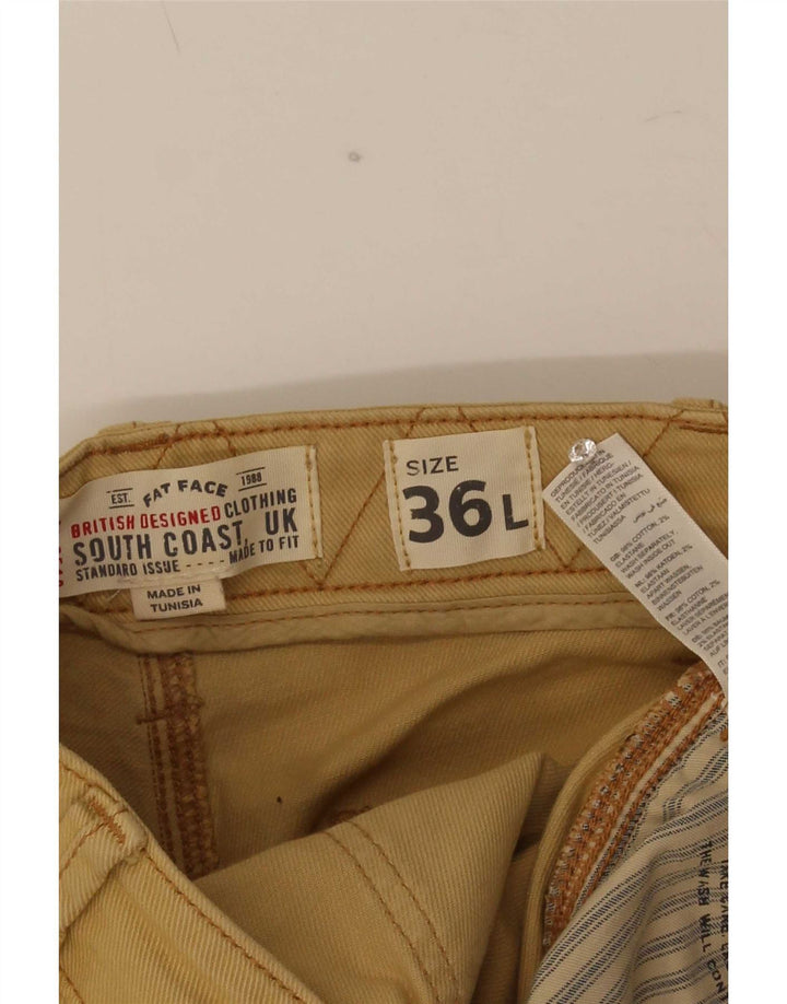 Bermuda Homme Fat Face W36 Large Beige Coton